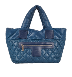 Coco Cocoon Tote Bag, Nylon, Blue, 13670808, AC/DB, 3*